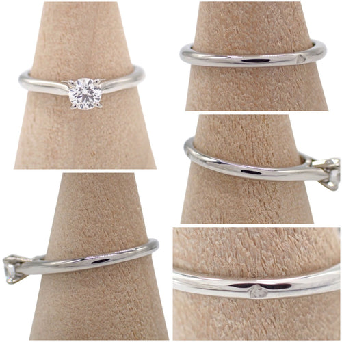 Cartier Ring 49 0.25Ct 1895 F Vs1 Ex Vg Pt950 4969