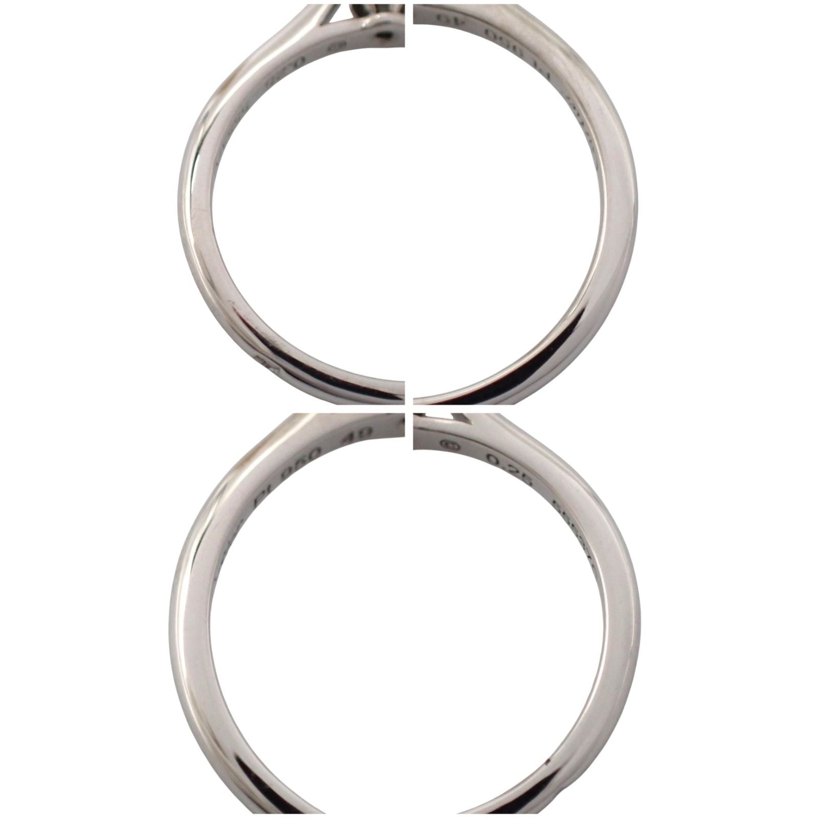 Cartier Ring 49 0.25Ct 1895 F Vs1 Ex Vg Pt950 4969