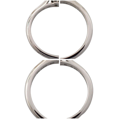 Cartier Ring 49 0.25Ct 1895 F Vs1 Ex Vg Pt950 4969