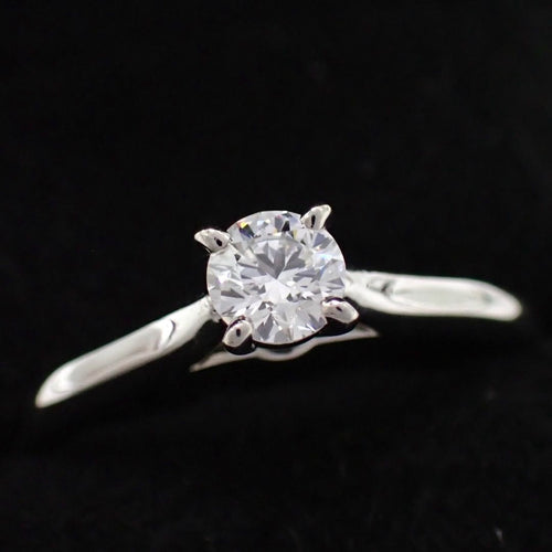 Cartier Ring 49 0.25Ct 1895 F Vs1 Ex Vg Pt950 4969