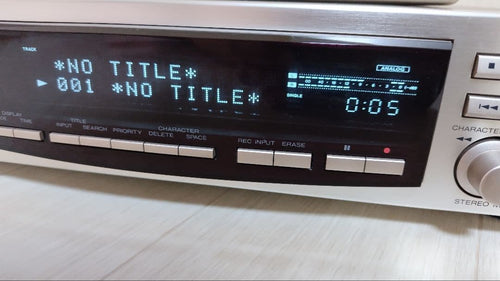 Kenwood Cd, Md Cassette Decks Dm-7080