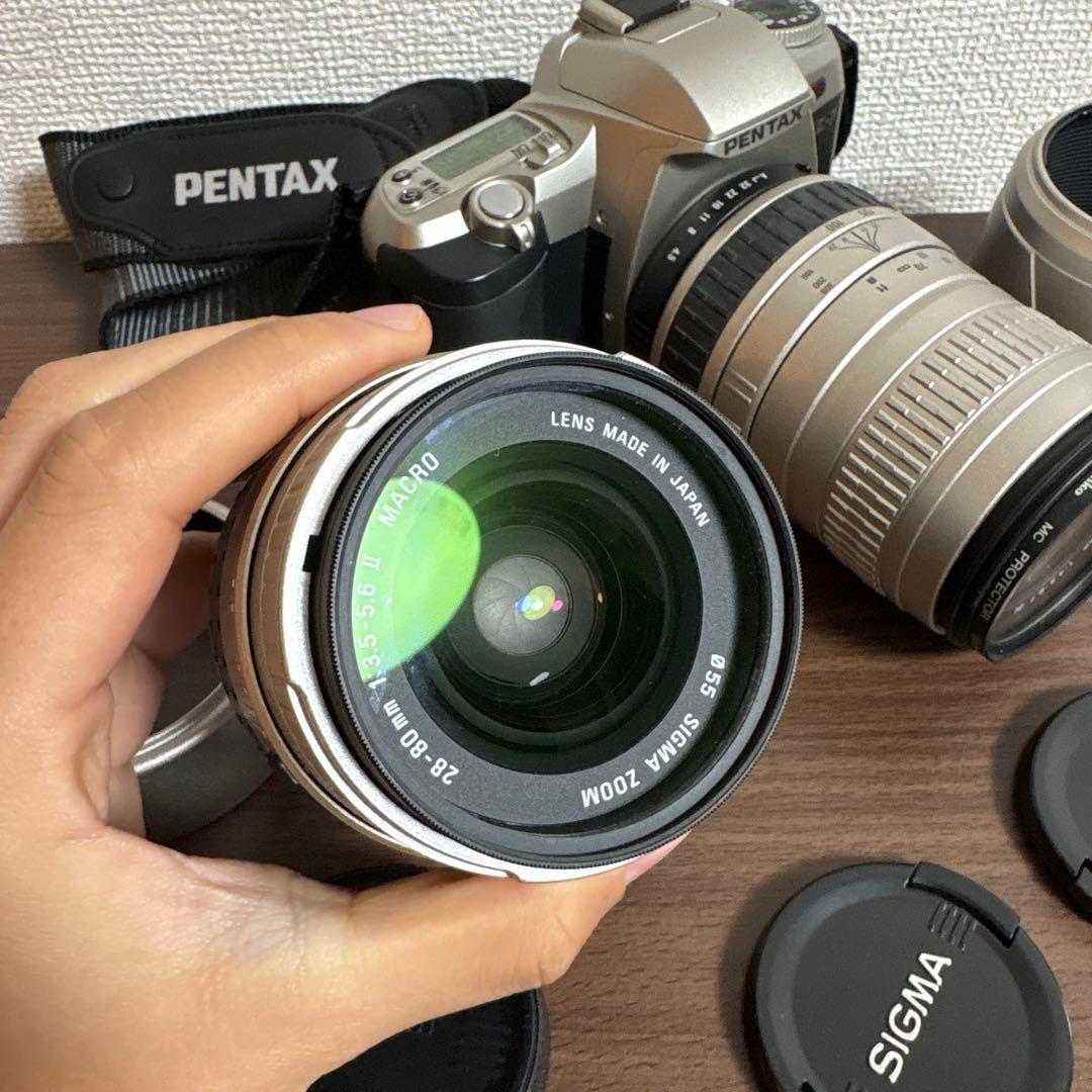 Pentax Slr Cameras (Film) Mz-7 Sigma 2