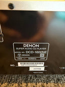 Denon Cd Sacd Player Dcd-1600Ne