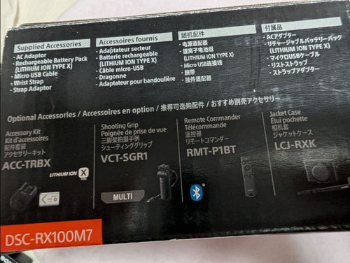 Sony Compact Digital Cameras Cyber-Shot Rx100 Vii