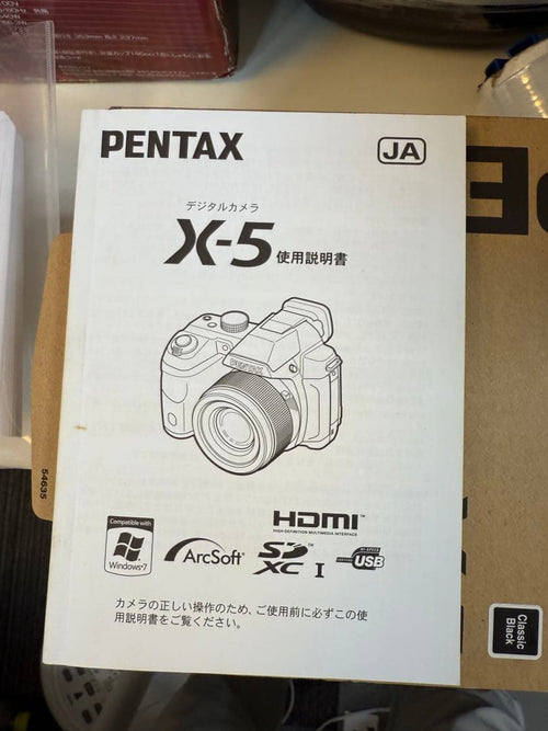 Pentax Compact Digital Cameras X-5 Classic Black 26