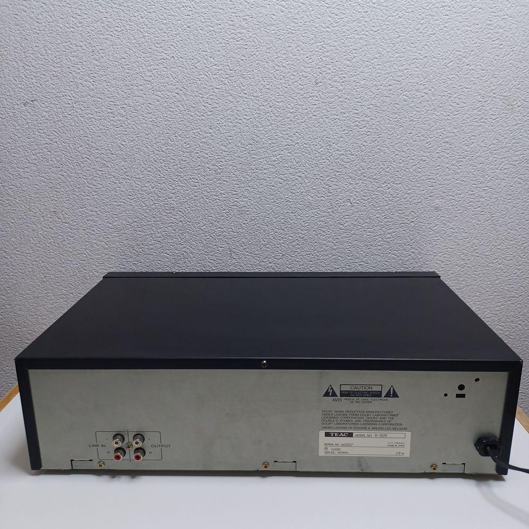 Teac Cd Md Cassette Deck R-505