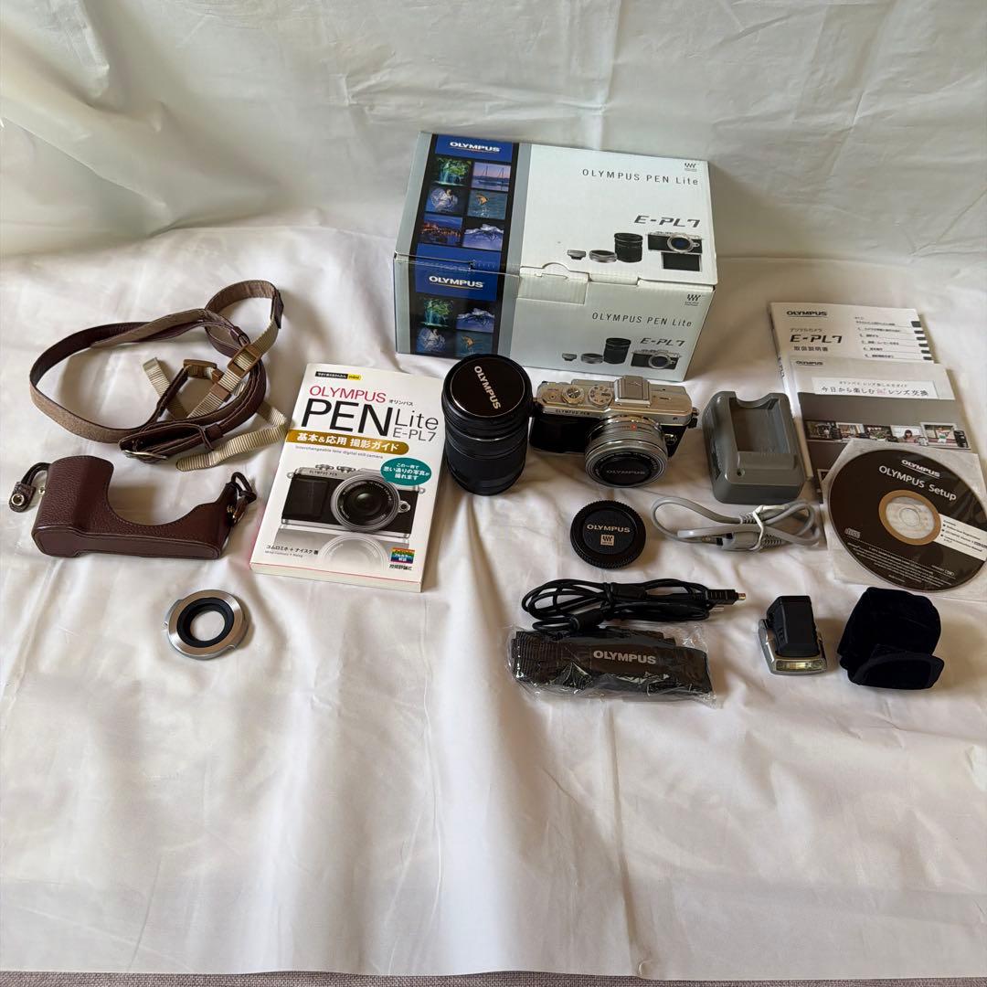 Olympus Mirrorless Interchangeable Lens Cameras Pen Lite E-Pl7