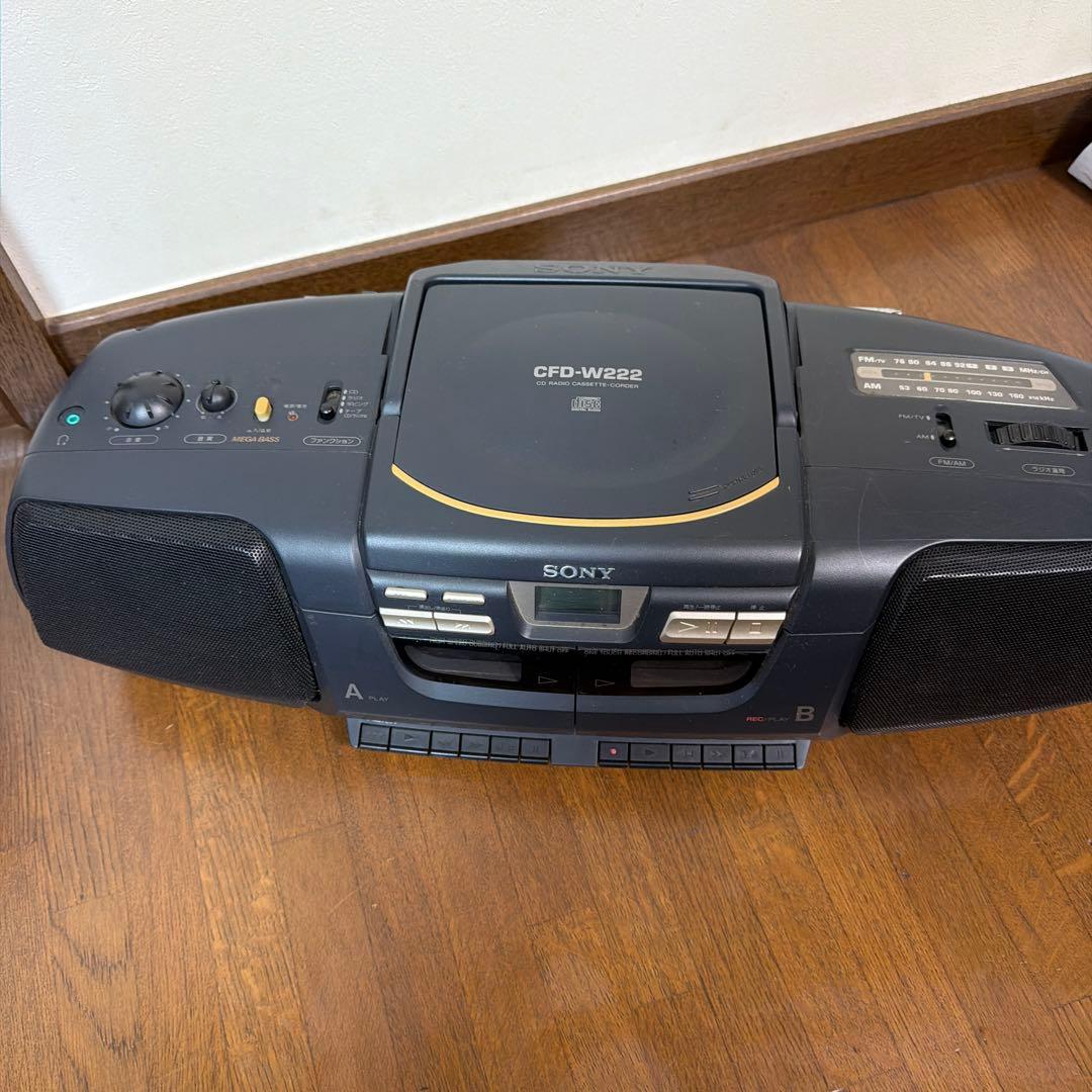 Sony Cd, Md Cassette Decks Cfd W222