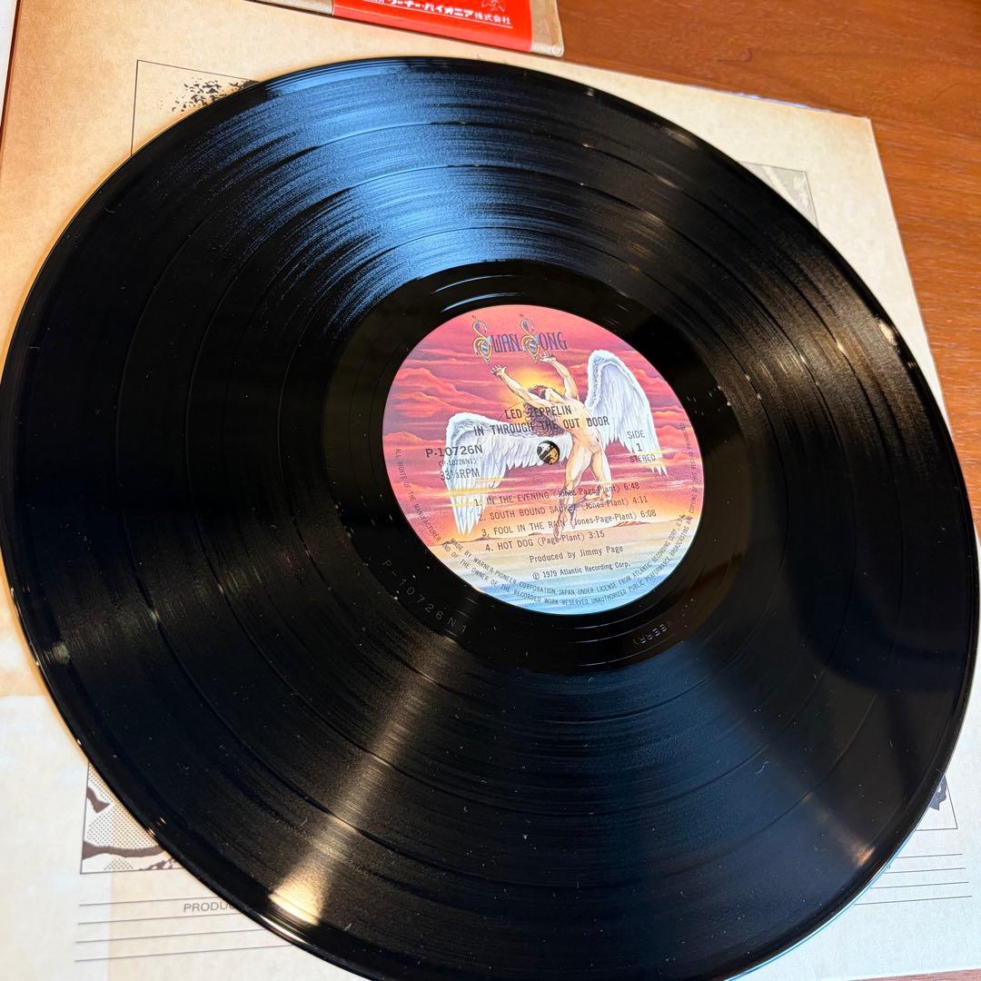Western Music Led Zeppelin In Through The Out Door Lp