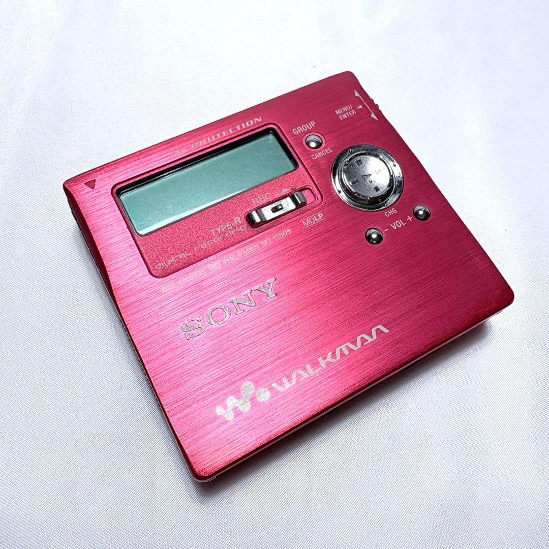 Panasonic Portable Md Player Sony Mz-R909 Walkman