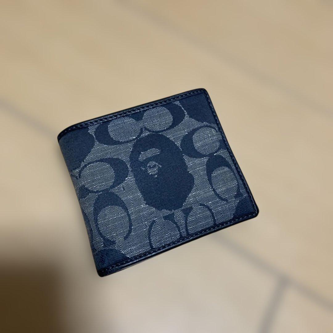 A Bathing Ape Bifold Wallets Coach