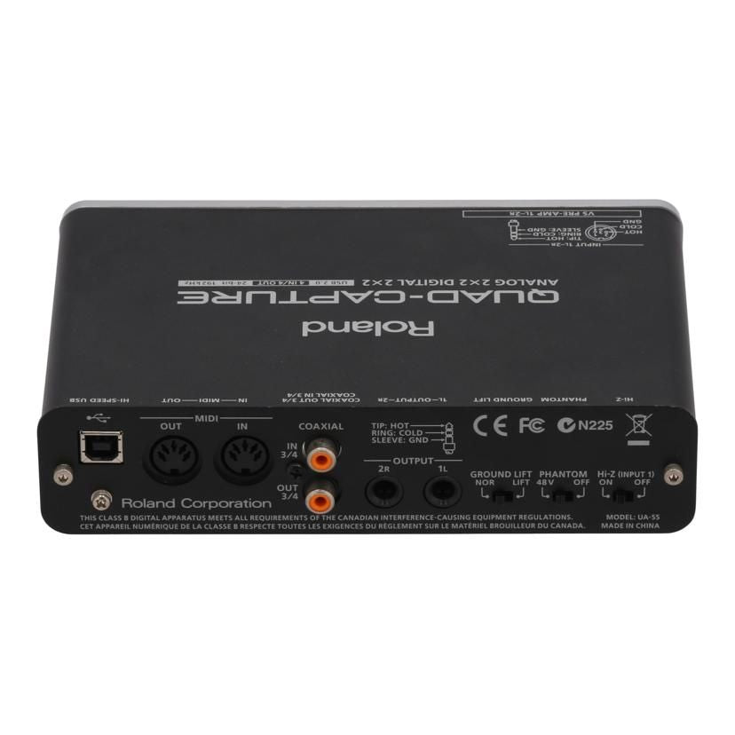 Roland Audio Interface Usb /Quad Capture Ua-55 B 62