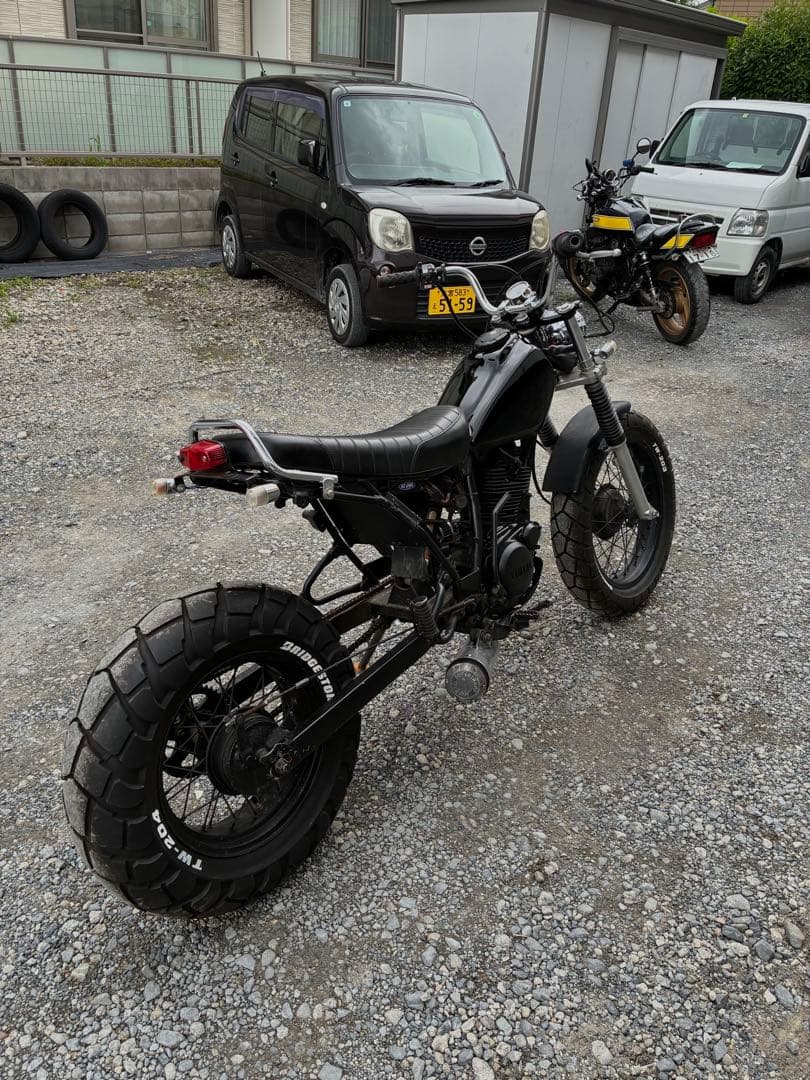 Yamaha Motorcycle Frames Tw200