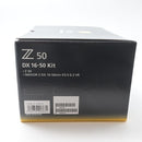 Nikon Mirrorless Interchangeable Lips Z50 Nikkor Z Dx 16-50Mm F/3.5-6.3 Vr