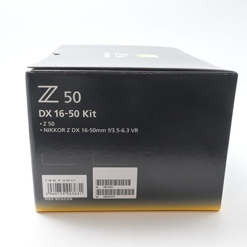 Nikon Mirrorless Interchangeable Lips Z50 Nikkor Z Dx 16-50Mm F/3.5-6.3 Vr