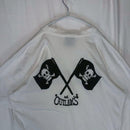 Neighborhood T-Shirts 2004 Outlaws Skull Flag