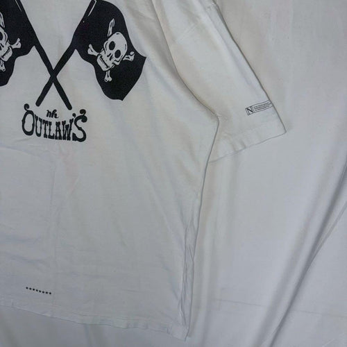 Neighborhood T-Shirts 2004 Outlaws Skull Flag
