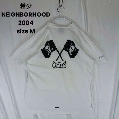 Neighborhood T-Shirts 2004 Outlaws Skull Flag