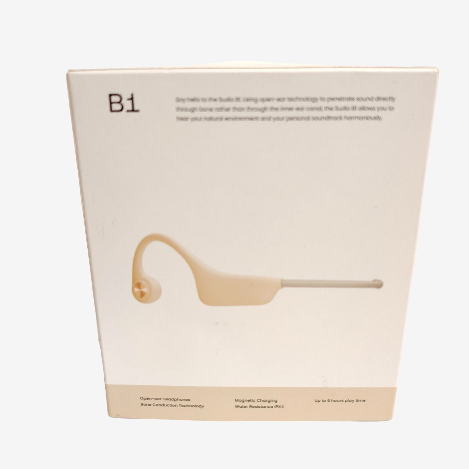 Bone Conduction Earphone Sudio B1 Ipx4 Bluetooth My314