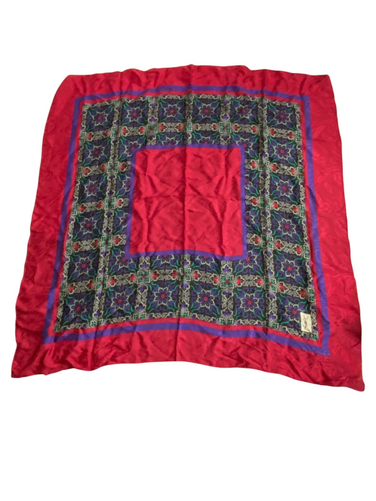 Yves Saint Laurent Bandana Scarf