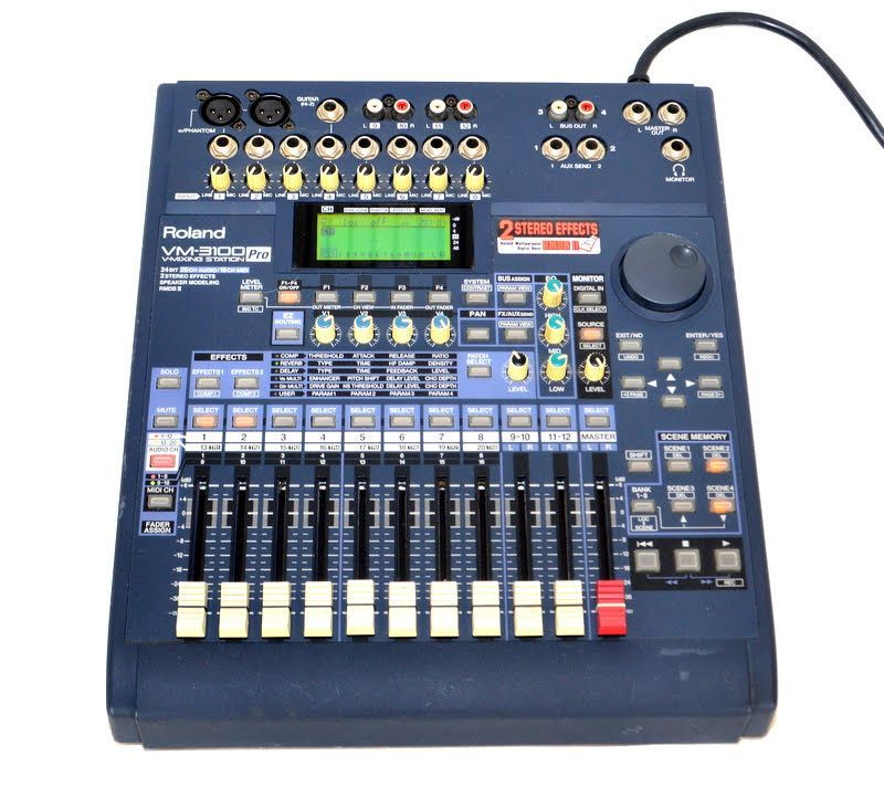 Roland Digital Mixer Vm-3100Pro 12Ch Dif-At24 R-Bus Adat