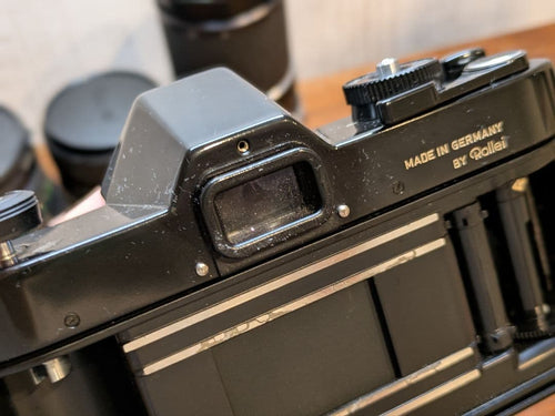 Slr Cameras (Film) Rolleiflex Sl35 28/50/135Mm+