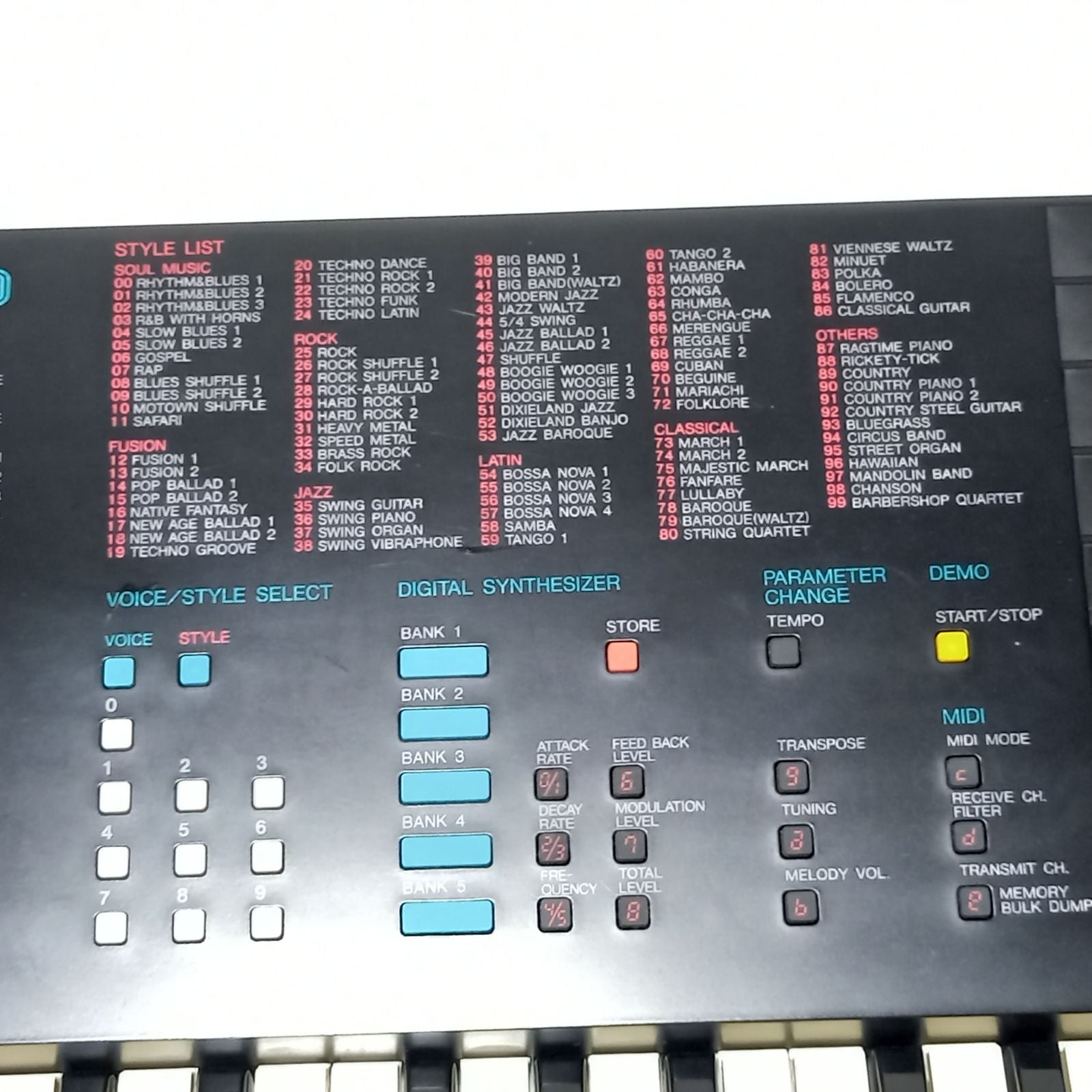 Yamaha Analog Synthesizer Pss-780
