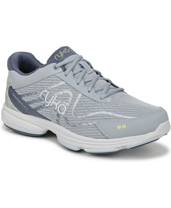 Sneakers Ryka Womens Devotion Plus 5 Walking Pearl Blue Meshfaux Leather