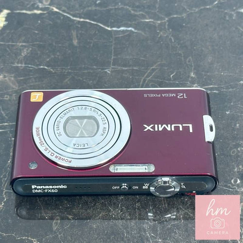 Panasonic Compact Digital Camera Lumix Dmc-Fx60 1210 5 Ia