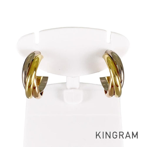 Cartier Earrings (For Both Ears) K18Yg Sss