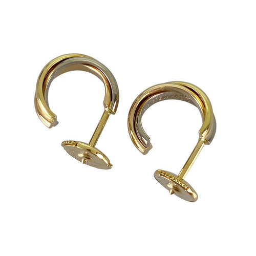 Cartier Earrings (For Both Ears) K18Yg Sss
