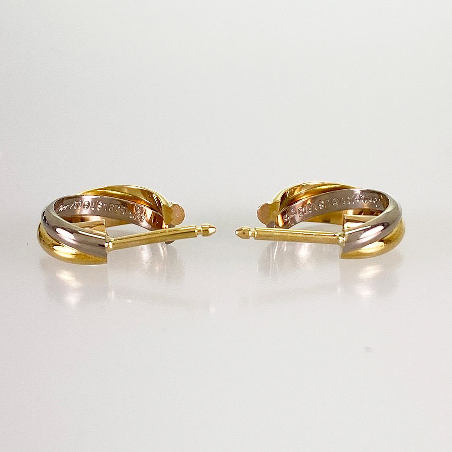 Cartier Earrings (For Both Ears) K18Yg Sss