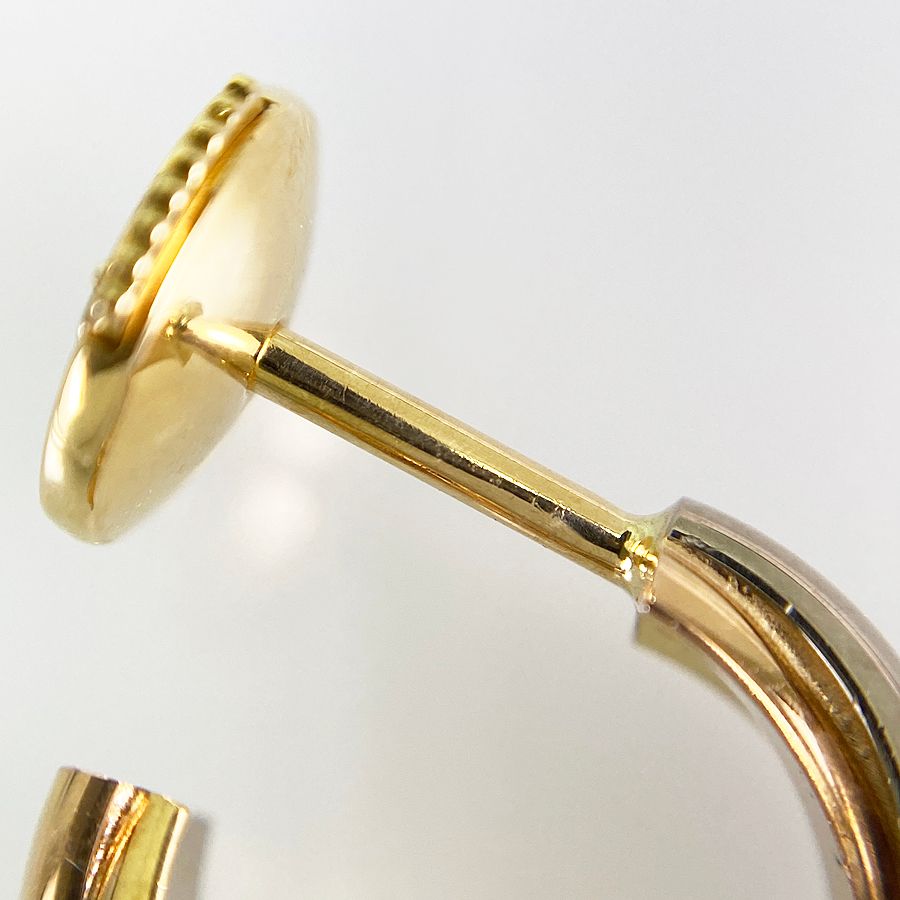 Cartier Earrings (For Both Ears) K18Yg Sss