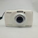 Nikon Compact Digital Camera Coolpix S33 White
