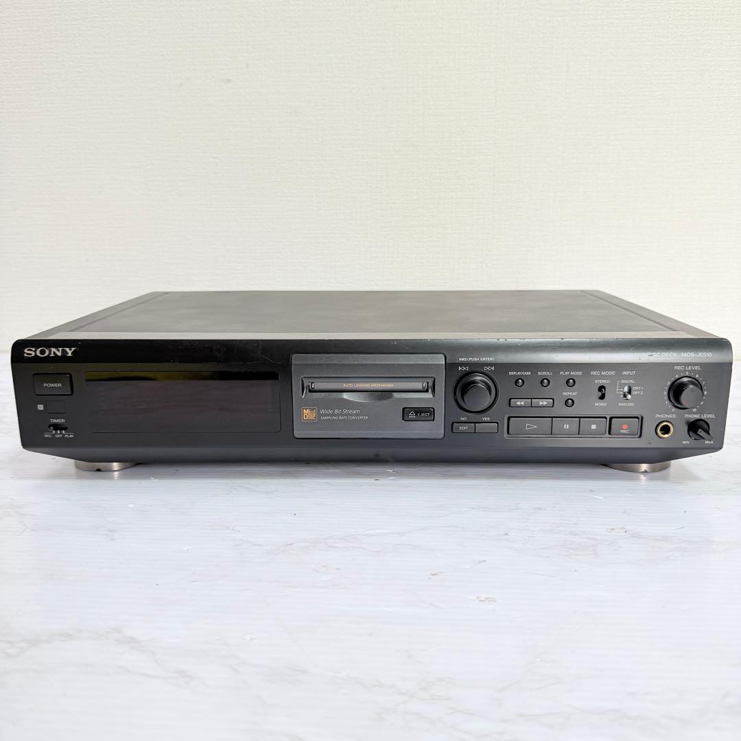 Sony Cd, Md Cassette Decks Mds-Je510