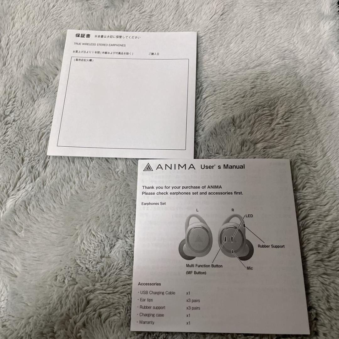 Wireless Earphones Anw01 Mgo Ver.