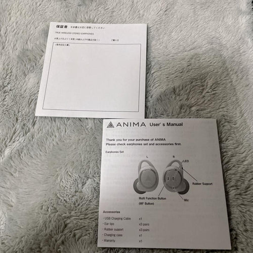 Wireless Earphones Anw01 Mgo Ver.