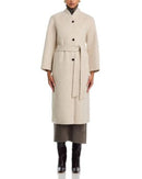 Jumper Blouson Rails Roland High Collar Long Coatmeal