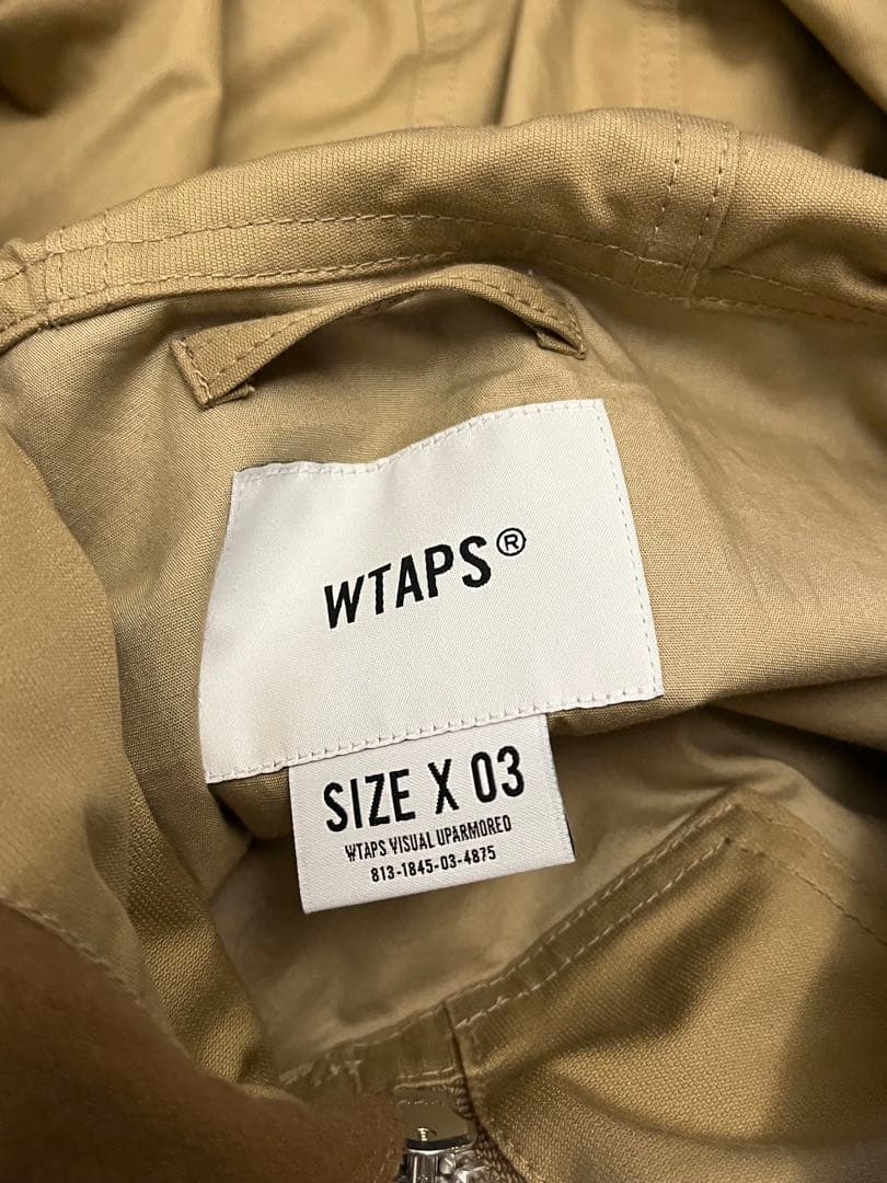 Wtaps Military Jackets 20Aw Smock /Jacket/Cotton.Cordlane