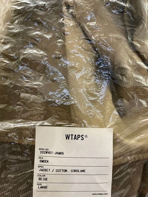 Wtaps Military Jackets 20Aw Smock /Jacket/Cotton.Cordlane