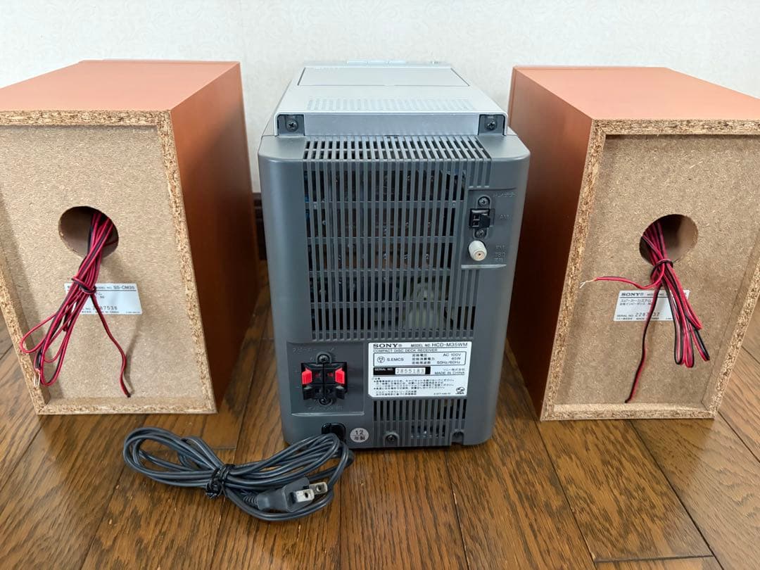 Sony Mini -Component Hmt-M35Wm Cd Md