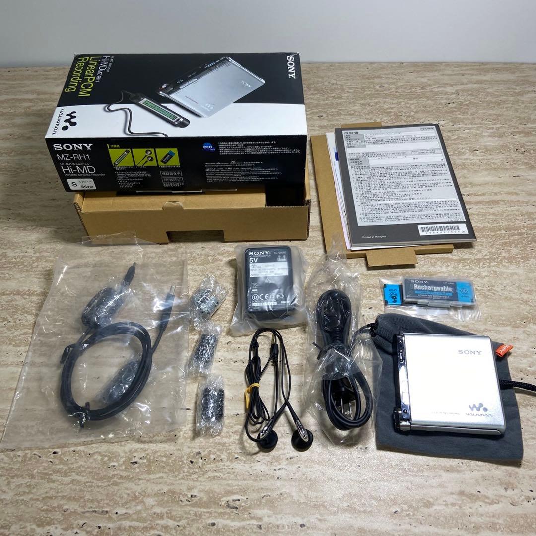 Sony Portable Md Players Hi-Md Mz-Rh1 7844