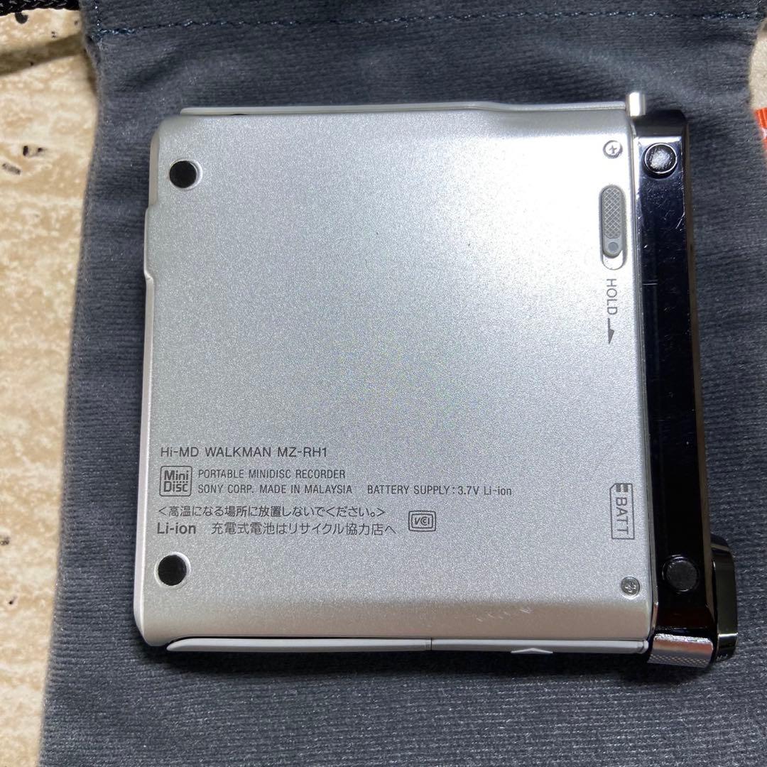 Sony Portable Md Players Hi-Md Mz-Rh1 7844