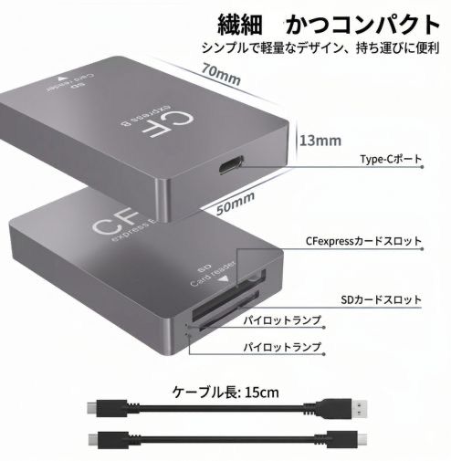 Others Cfexpress Type B Usb3.2 Gen2 10Gbps Nikon Z9 Z8 Canon R5 Mark Ii R3