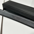 Prada Belt S 76/30 Navy, Silver