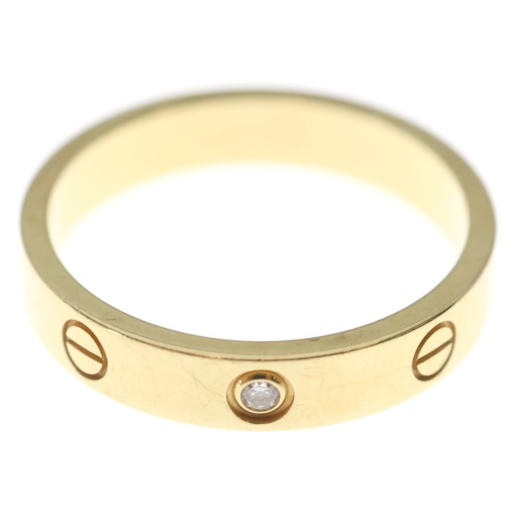 Cartier Ring 1Pd Au750 K18Yg #59