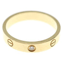 Cartier Ring 1Pd Au750 K18Yg #59