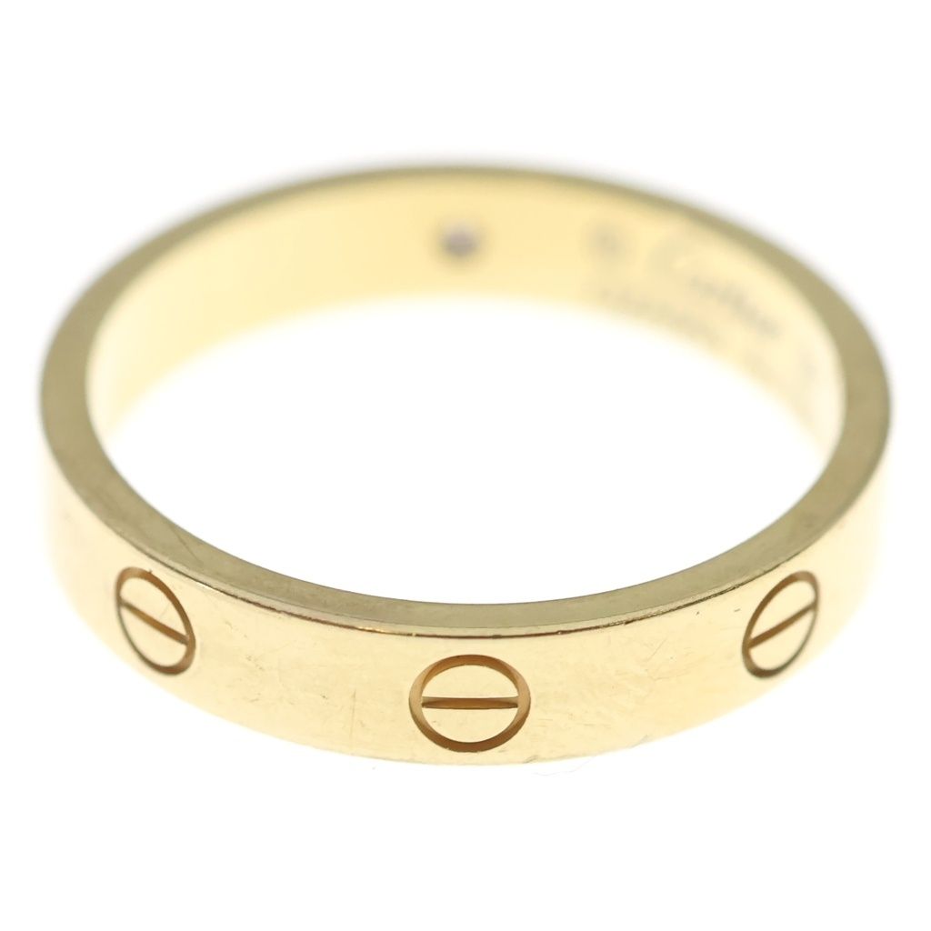 Cartier Ring 1Pd Au750 K18Yg #59