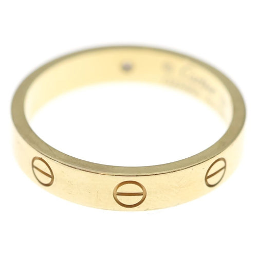 Cartier Ring 1Pd Au750 K18Yg #59