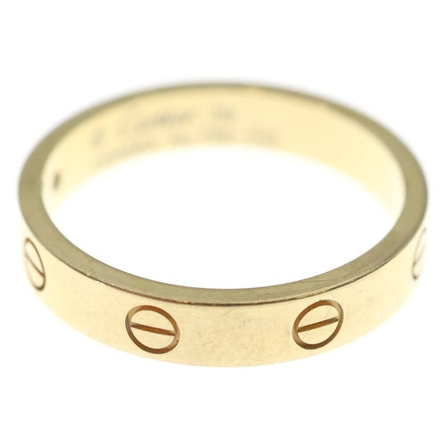 Cartier Ring 1Pd Au750 K18Yg #59